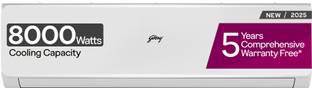 Godrej 2025 Model 3 Ton 3 Star Split Inverter AC