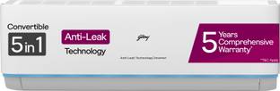 Godrej 2025 Model 1.5 Ton 3 Star Split Inverter 5-In-1 Convertible Cooling Anti Leak And Heavy Duty Co...