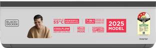 BLACK+DECKER 2025 Model 1.5 Ton 3 Star Split Inverter AC  - White
