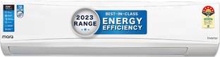 MarQ by Flipkart 2023 Range 1.5 Ton 5 Star Split Inverter 4-in-1 Convertible with Turbo Cool Technology AC  - White