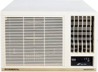 O-General 1.8 Ton 5 Star Window Inverter AC with Wi-fi Connect  - White Gold