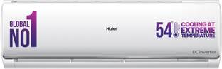 Haier 5 in 1 Convertible 1.5 Ton 5 Star Split Dual Inverter with Micro Bacterial Filter, 54 High Ambient Performance, Low Power Consumption,Heavy Duty AC  - White