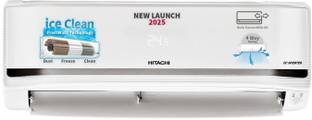 Hitachi 2025 Model 2 Ton 5 Star Split Inverter AC  - White