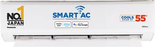 Add to Compare Panasonic 2025 Model 1.5 Ton 3 Star Split Inverter with Wi-fi AC 4.125,304 Ratings & 2,507 Reviews Annual Power Usage: 986.72 Units Room Size: 111 - 150 sqft 1 Year Comprehensive on Product, 5 Years on PCB, 10 Years on Compressor ₹52,900 Upto ₹4,400 Off on Exchange Bank Offer