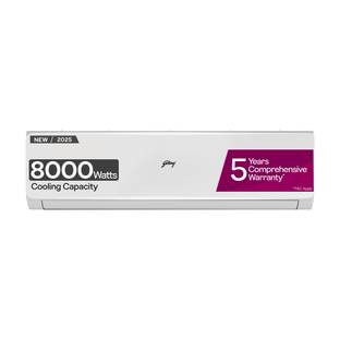 Godrej 2025 Model 3 Ton 3 Star Split Inverter AI Powered, 5-In-1 Convertible, Heavy Duty Cooling At Ex...