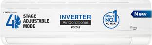 Voltas 2024 Model 1.5 Ton 5 Star Split Inverter AC  - White