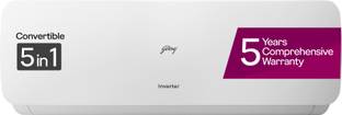 Godrej 5-In-1 Convertible Cooling 2024 Model 0.8 Ton 3 Star Split Inverter Heavy Duty Cooling at Extre...