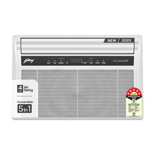 Godrej 2024 Model 1.5 Ton 5 Star Window Inverter With Pure Air Filter AC