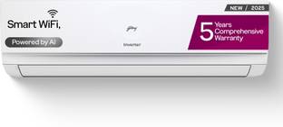 Godrej 2025 Model 5-In-1-Convertible Cooling 1 Ton 3 Star Split Inverter With 4 Way Air Swing and Pure...