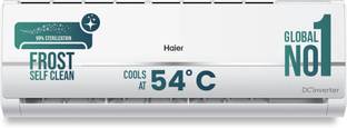 Haier 2025 Model Intelli-Convertible 7 in1 Convertible 1 Ton 3 Star Split Dual Inverter HD Filter,Fros...