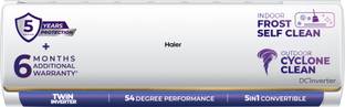 Haier 2026 Model 1.4 Ton 3 Star Split Twin Inverter AC