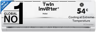 Haier Frost Self-Clean 2023 Model 1 Ton 3 Star Split Inverter Cooling at Extreme Temperature, Super Anti-corrosion AC  - White