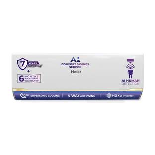 Haier 2026 Model 2.2 Ton 3 Star Split HEXA Inverter with Wi-fi AC