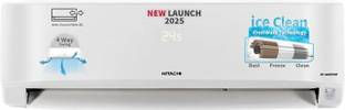 Hitachi 2025 Model 1.5 Ton 5 Star Split Inverter AC
