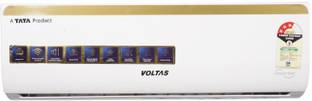 Voltas 1 Ton 3 Star Split Inverter AC with Wi-fi Connect  - White, Gold