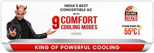 ONIDA 2026 Model 1.5 Ton 3 Star Split Inverter 9-in-1 Convertible, Stabilizer Free Operation, Deep fro...