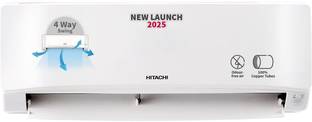 Hitachi 2 Ton 2 Star Split AC  - White