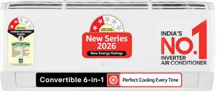 LG 2025 Model 0.8 ton 2 Star Split Inverter AC