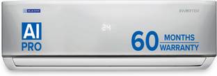 Blue Star 2025 Model 2 Ton 5 Star Split Inverter AC  - Grey
