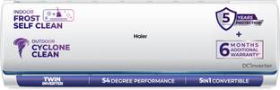 Haier 2026 Model 1 Ton 3 Star Split Twin Inverter AC
