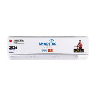 Panasonic 2026 Model 2.5 Ton 3 Star Split Inverter with Wi-fi Smart, Matter Enabled, AI, Crystal Clean...