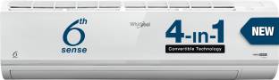 Whirlpool 6th Sense Convertible 4-in-1 Cooling 2023 Model 1.5 Ton 5 Star Split Inverter With Heavy Duty Cooling AC  - White