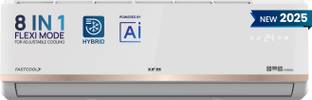 IFB 2025 Model Gold Pro Series 1 Ton 5 Star Split Inverter with Hybrid Technology, Works upto 55 DegreeC, 4-Way Swing, Higher Cooling Capacity, Self-Clean & AI AC  - Ivory White