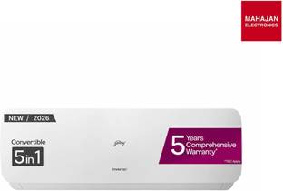 Godrej 2026 Model 1.5 Ton 3 Star Split Inverter AC