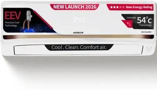 Hitachi 2025 Model 1.5 Ton 3 Star Split Inverter with Wi-fi AC