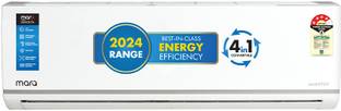 MarQ by Flipkart 2024 Range 1.5 Ton 4 Star Split Inverter 4-in-1 Convertible with Turbo Cool Technology AC  - White