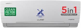 Lloyd 2025 Model 1.5 Ton 5 Star Split Inverter AC