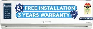 MOTOROLA 2026 Model 1.5 Ton 5 Star Split Inverter with Wi-fi | Free Installation with 3-Year Comprehen...