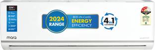 MarQ by Flipkart 2024 Range 1 Ton 3 Star Split Inverter 4-in-1 Convertible with Turbo Cool Technology AC  - White