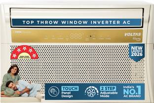Voltas 2026 Model 1.5 Ton 5 Star Window Inverter AC