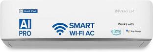 Blue Star 2025 Model 1 Ton 5 Star Split Inverter AC with Wi-fi Connect  - White