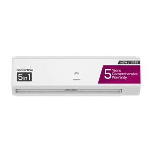 Godrej 2025 Model 1.5 Ton 5 Star Split Inverter AI Powered, 5-In-1 Convertible, Heavy Duty Cooling At ...