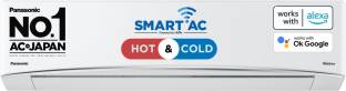 Panasonic 1.5 Ton 3 Star Hot and Cold Split Inverter AC with Wi-fi Connect  - White