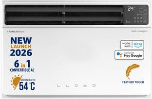 Lloyd 2026 Model 1.5 Ton 5 Star Window Inverter with Wi-fi AC