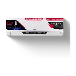 Hitachi 2026 Model 1.5 Ton 3 Star Split Inverter AC
