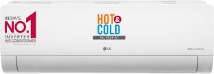 LG Super Convertible 5-in-1 Cooling 2023 Model 1.5 Ton 3 Star Hot and Cold Split AI Dual Inverter 4 Wa...