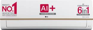 LG 2023 Model 1 Ton 5 Star Split Inverter with Wi-fi 4 Way Swing, HD Filter with Anti-Virus Protection...