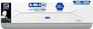 CARRIER 2025 Model AI Flexicool 6 in 1 Convertible 1.5 Ton 4 Star Split Inverter Dual Filtration with ...