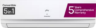 Godrej 5-In-1 Convertible Cooling 2023 Model 1.5 Ton 3 Star Split Inverter With Heavy Duty Cooling at Extreme Temperature AC  - White