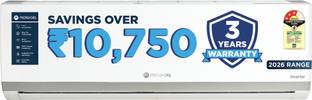 MOTOROLA 2026 Model 1 Ton 3 Star Split Inverter with Wi-fi | Free Installation with 3-Year Comprehensi...