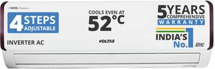 Voltas 2025 Model 1.5 Ton 3 Star Split Inverter AC  - White
