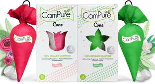CamPure Cone Air Freshener - Rose & Jasmine - Pack of 2 Potpourri Cone Air Freshener - Rose & Jasmine - Pack of 2