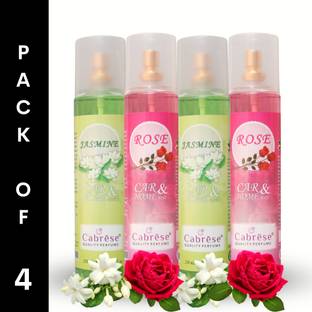 CABRESE JASMINE, ROSE Car Freshener Spray PREMIUM ROOM FRESHENERS