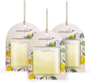 Aromahpure Gel Wink Hanging Car Perfume Lemon Last 30 days Easy to Use gel based air Car Freshener Diffuser GEL-WINK-3