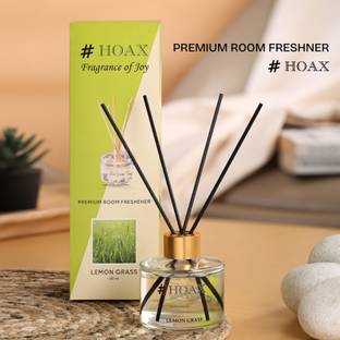 Hoax Room Freshener Lemongrass Fragrant Diffuser Set Room Freshener Lemongrass Fragrant