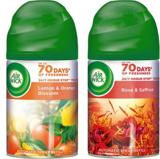 Airwick Lemon & Orange + Rose Refill 250ml Lemon & Orange +250ml Rose Refills